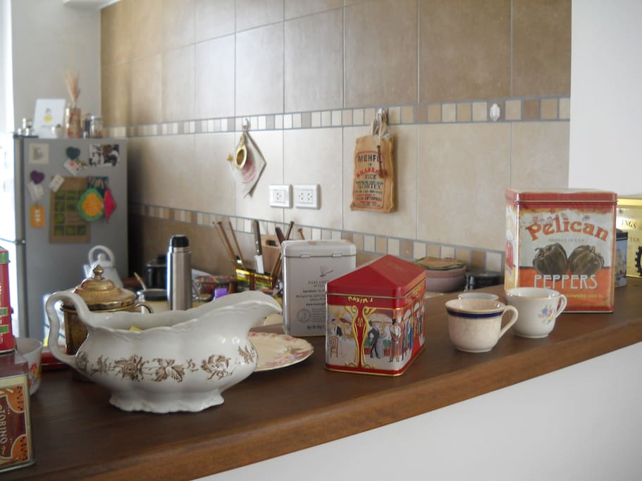 Kitchenette and fridge!