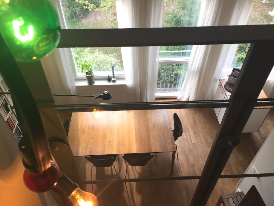 View from upstairs