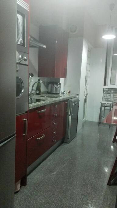 Cocina con toda las comodidades
