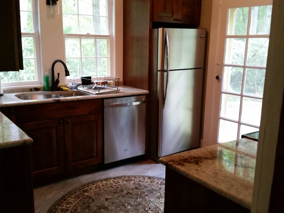 Newly renovated kitchen and baths