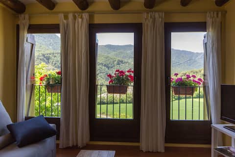 Old renewed house in Pyrenees