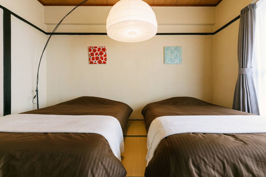 Bedroom, semi-double bed two