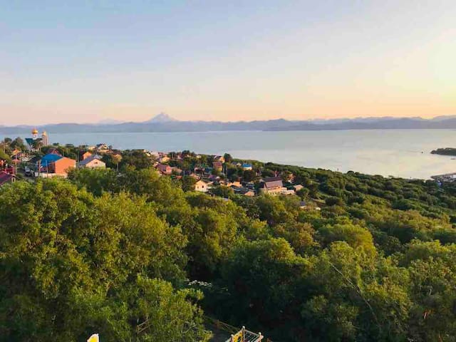 Comfortable accommodation with a gorgeous view of the sea