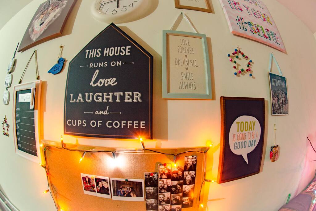 A wall of positivity.
