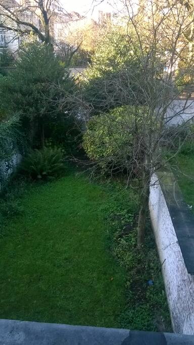 vue sur un jardin