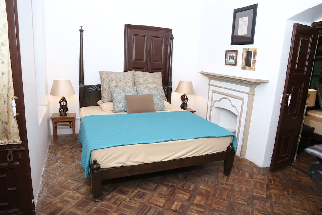 Inner room, with a full size double bed