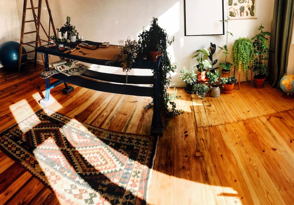 Atelier room. This is where the magic happens