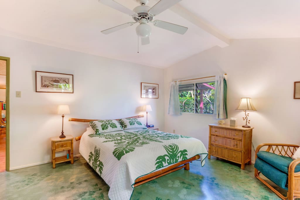 Spacious master bedroom