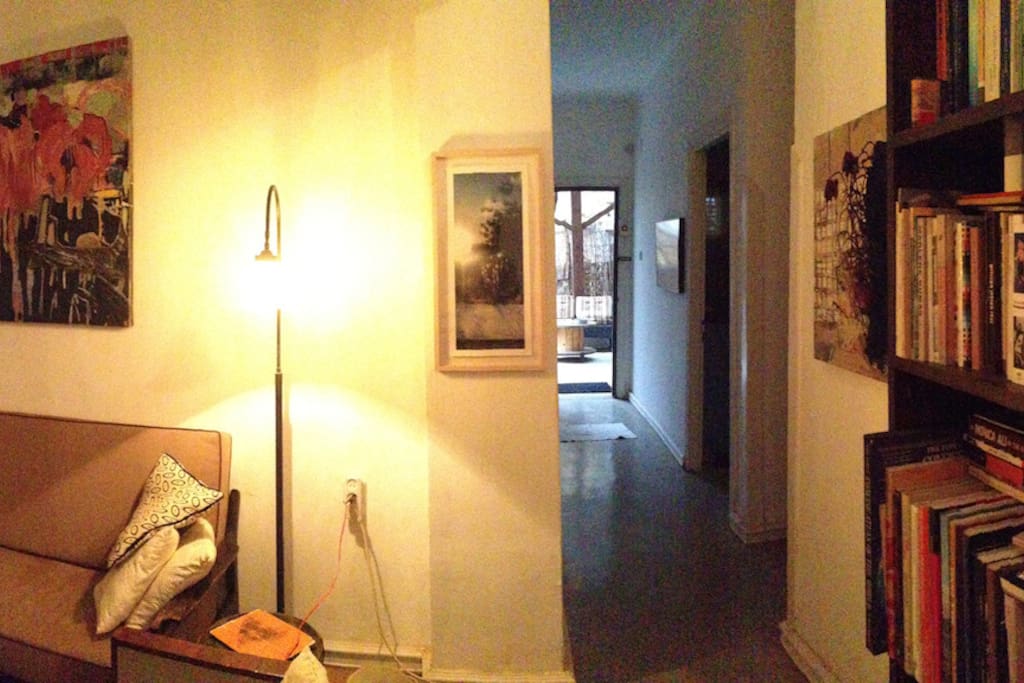 Panoramic view of the living room