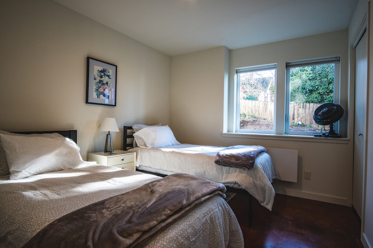 Chambre avec lits jumeaux