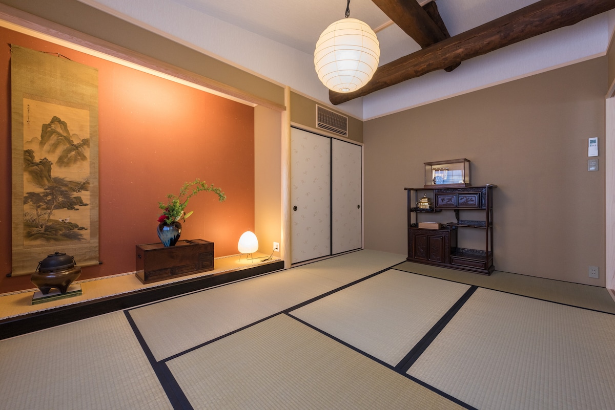 【2 F】和室（ 7.5 帖）・和室・ベッドルーム（和室ベッド3台）