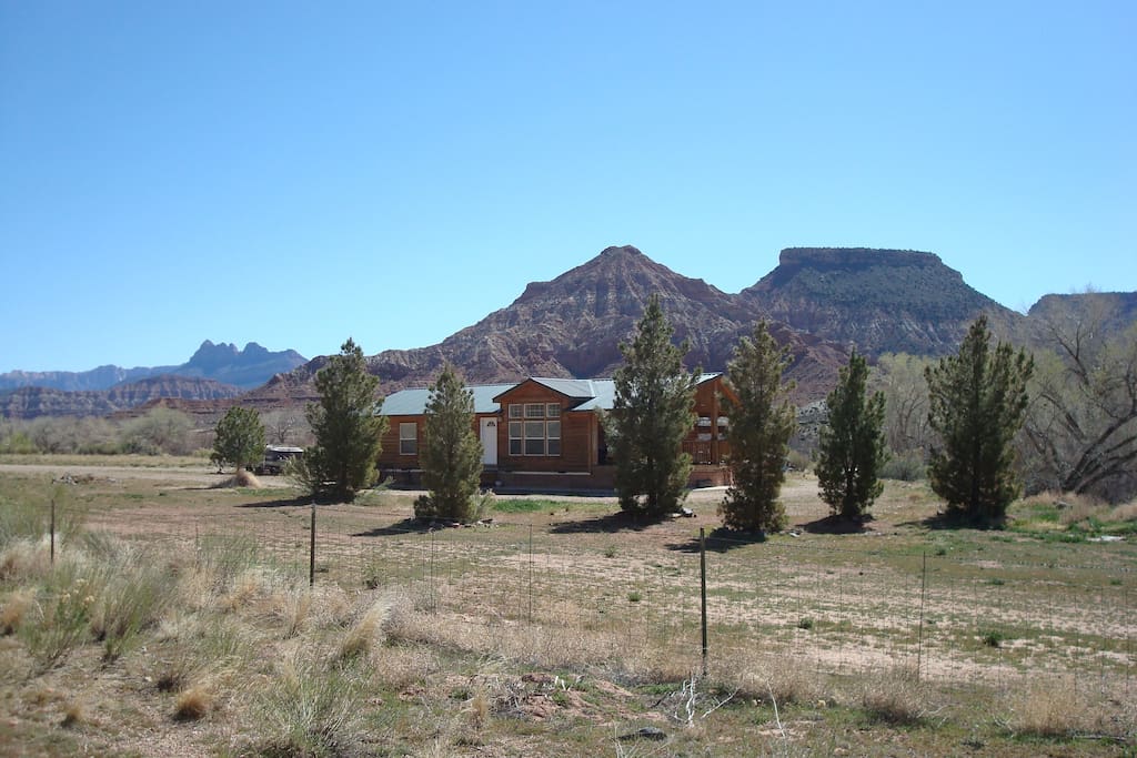 Cabin on Virgin river on 4 acres - Cabins for Rent in ...