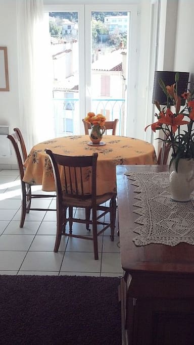 View as you enter the apartment