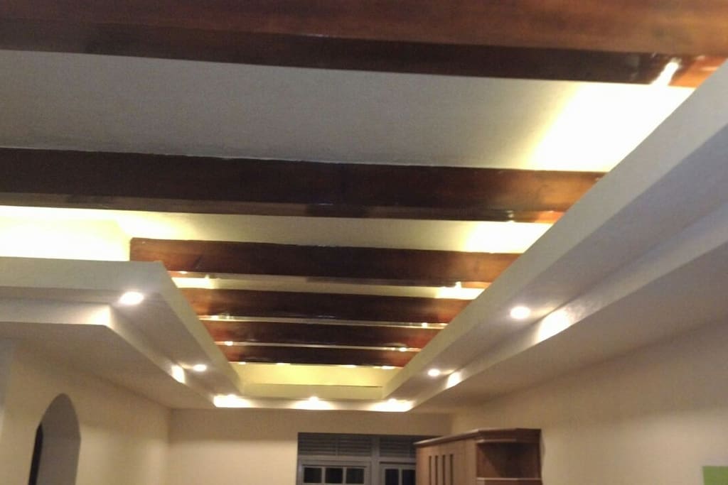 Internal living room lighting.