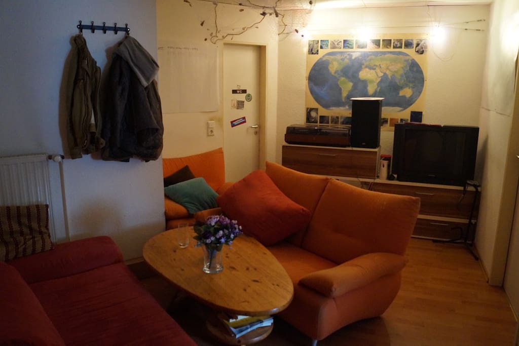 gemeinsames Wohnzimmer