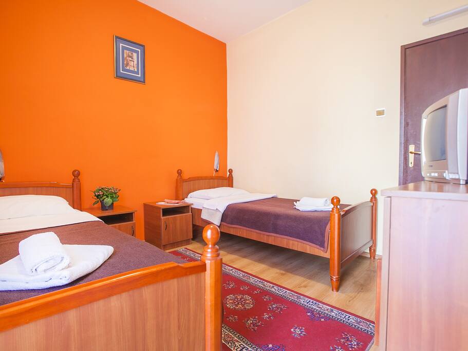 Orange Bedroom