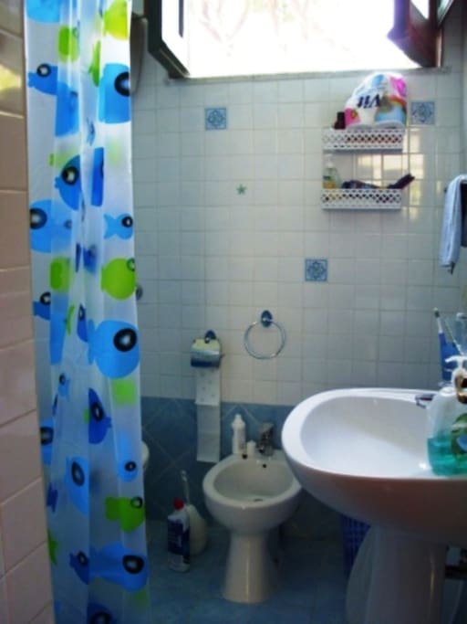 bagno con doccia