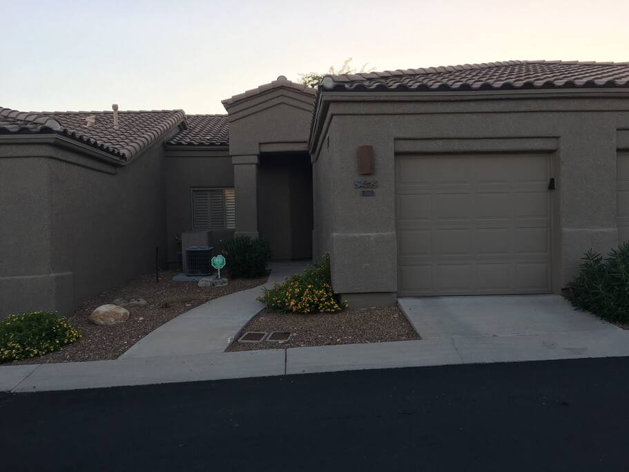 front of house with garage