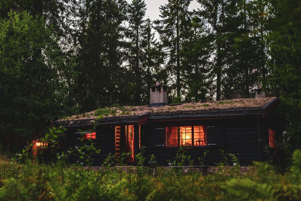 Rustic, Secluded Cabin in the Oslo Forest Cabins for Rent in Nordmarka, Oslo, Norway