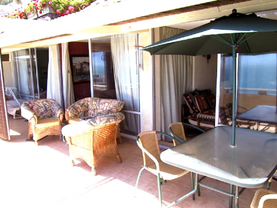 Terraza ( 10 mtrs x 3mtrs)