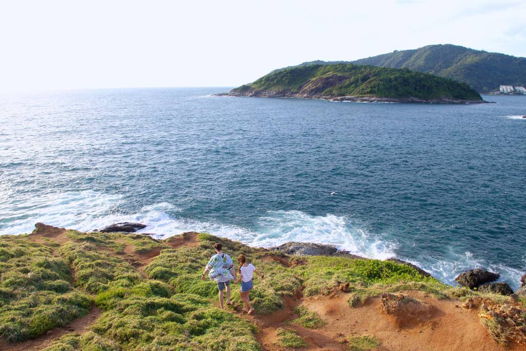 Phromtape Cape is the best sunset viewpoint in Thailand. This is one of the must list on your trip and just only less than 10 minutes from my place.