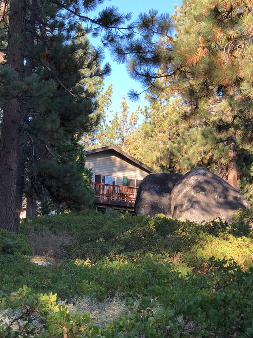 the house on the deck side