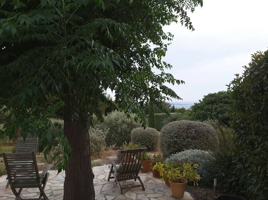 Vue et terrasse privative