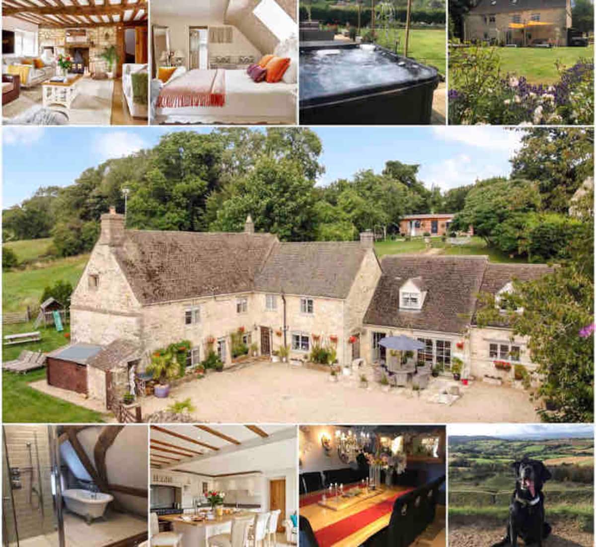 5* Cotswold Chocolate Box Manor House photo 4