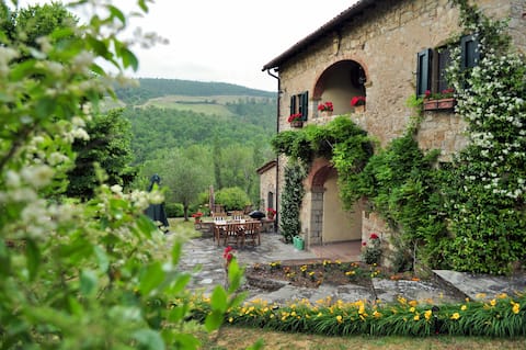 Le Miccine Villa in Tuscany for 6 w/ Pool