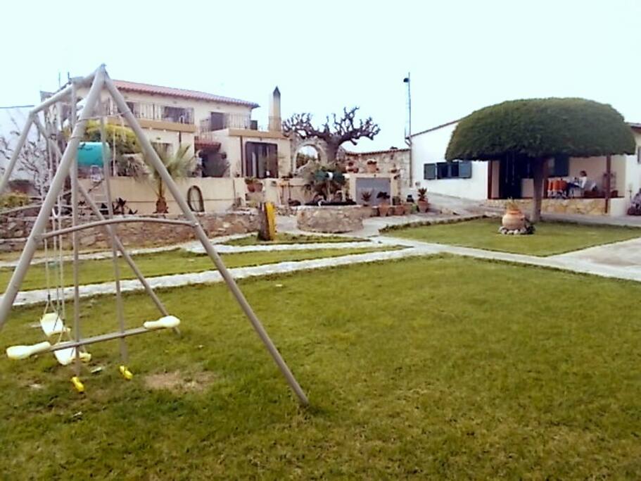 Lots of space outside to relax or play!