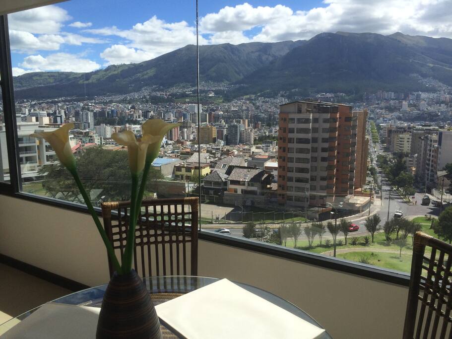 Vista desde la Sala-Comedor