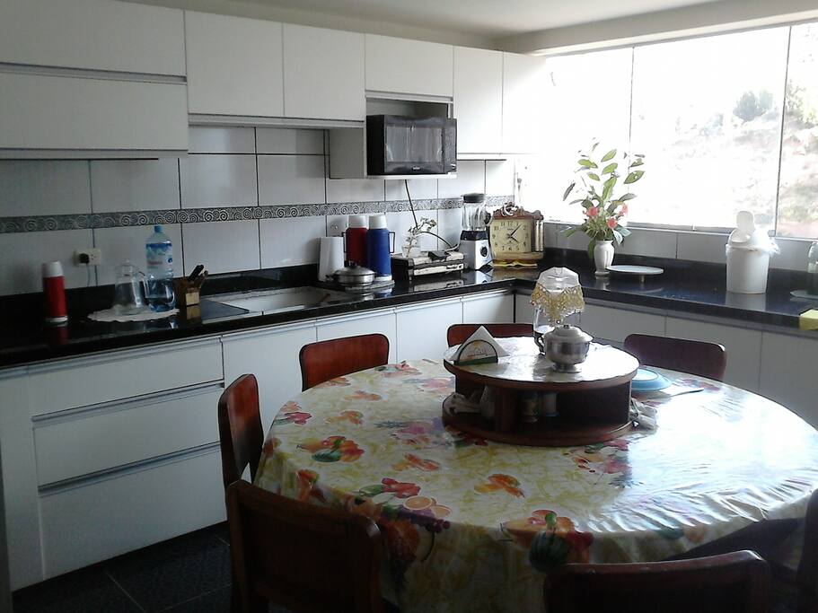 Cocina familiar.