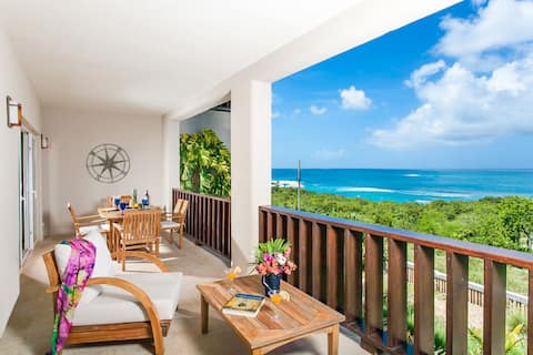 Ocean View 1 Bedroom Condo on Shoal Bay Beach!