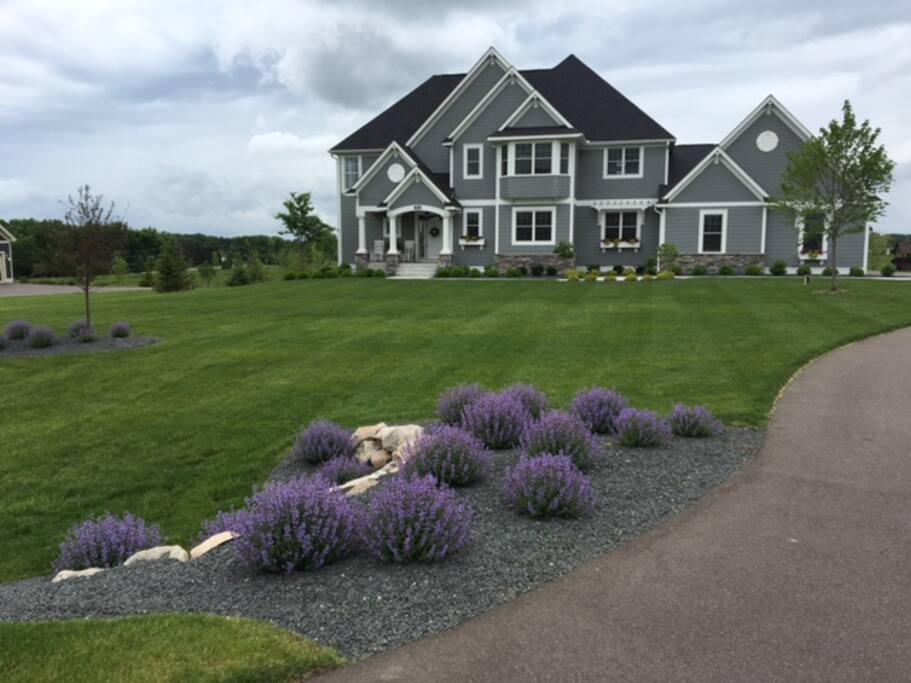 Executive home on 2 acres in private upscale neighborhood