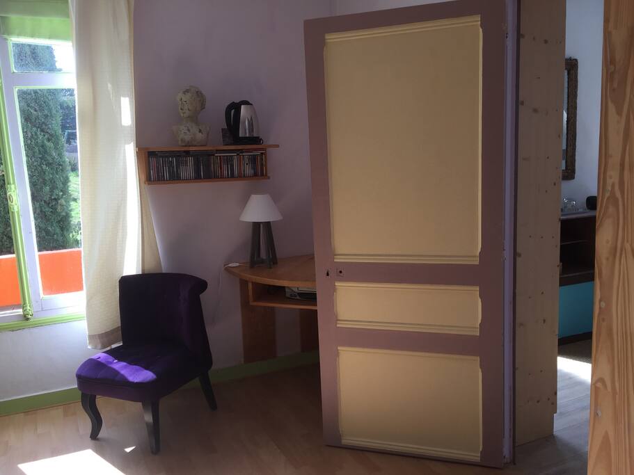 Passage entre les 2 atmosphères de cette chambre