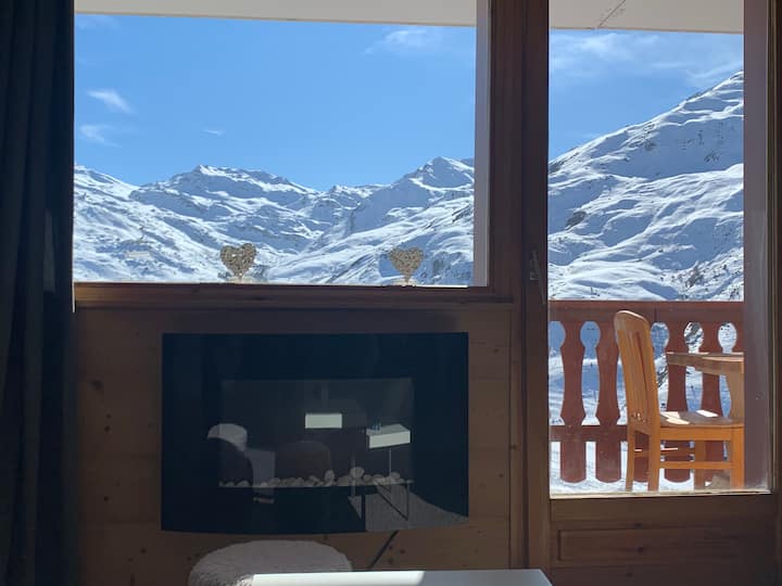 Les Menuires Ski In/out 3 Chambres-8 Pax Avec Vue - Les Menuires