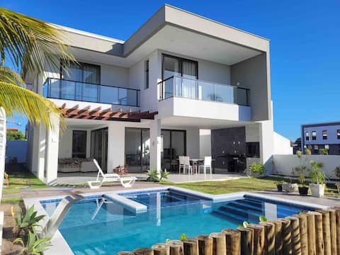 Imóvel de sucesso: Caymanresidencebsm charming beach house BSM em Barra De São Miguel