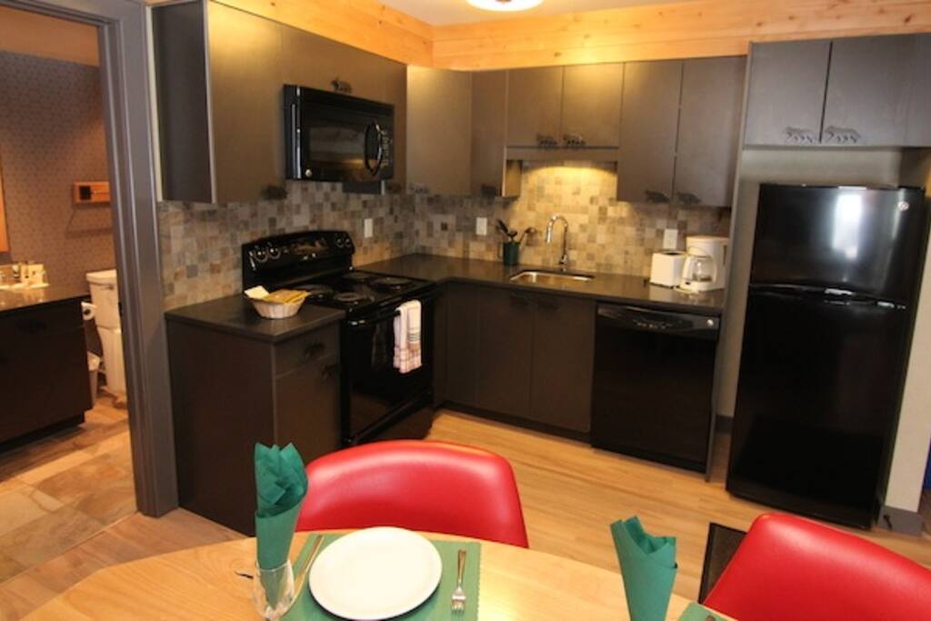 Enjoy cooking in the comforts of this kitchen with modern amenities.