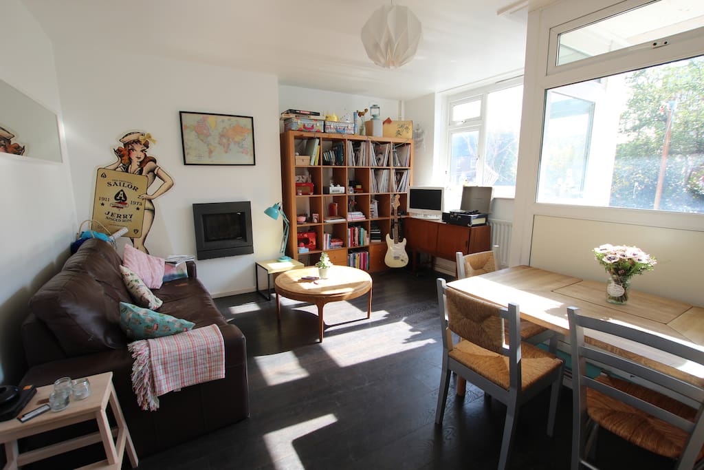 South facing living space, always get the best of the day
