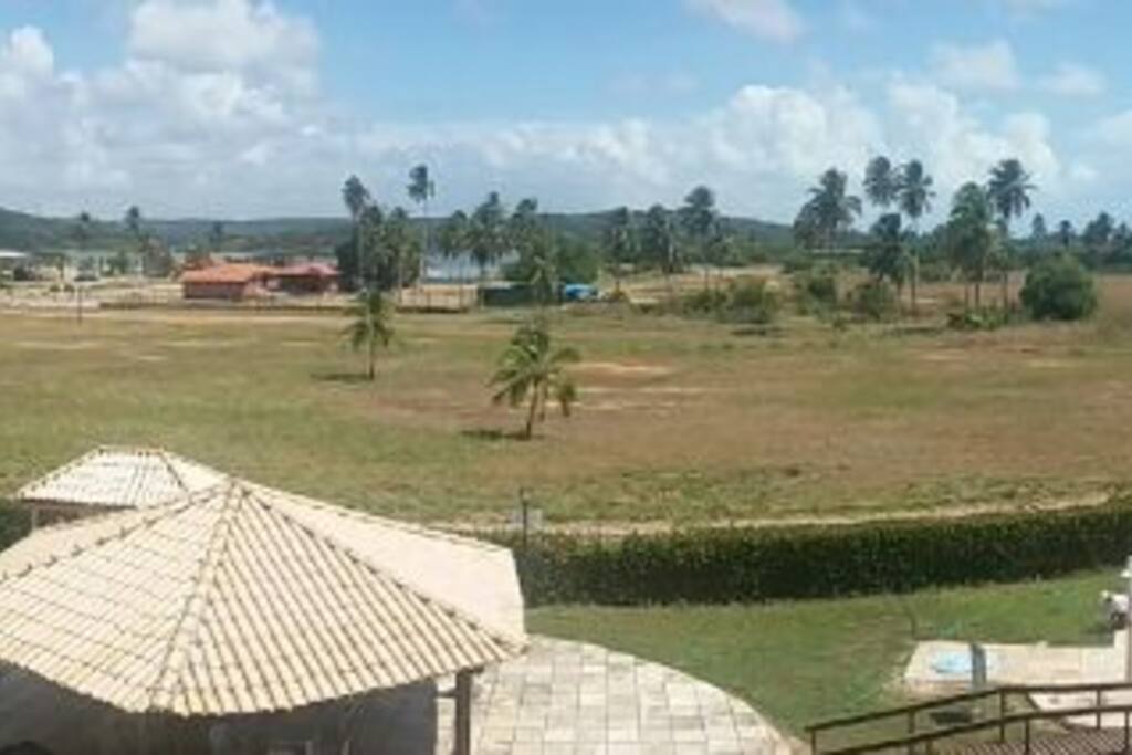 Vista da varanda para Ilha de Itamaracá