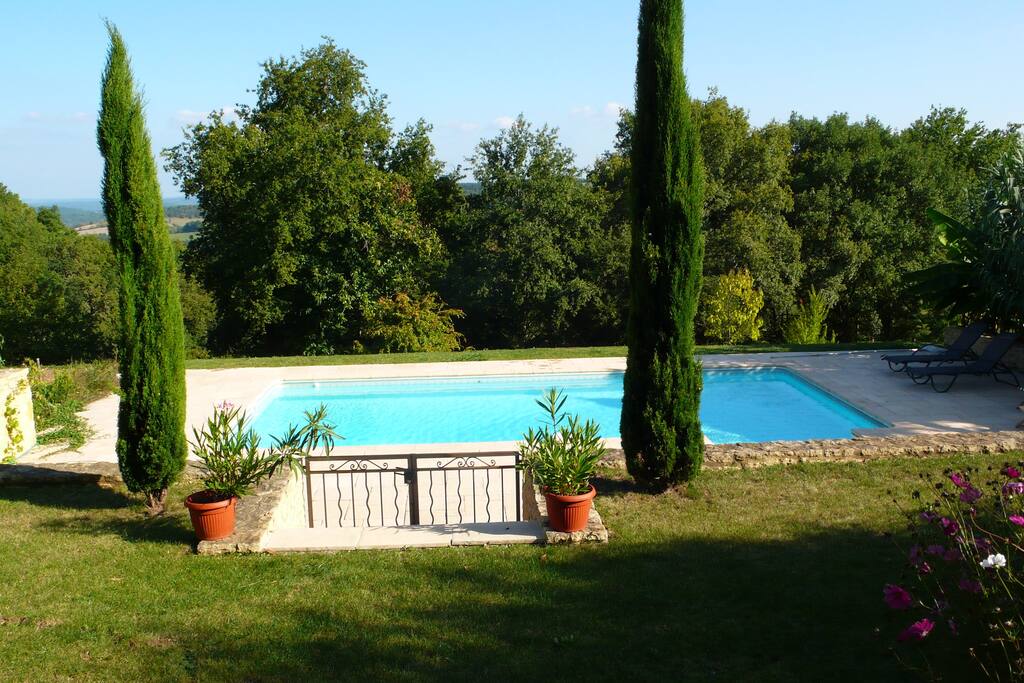 la piscine privée