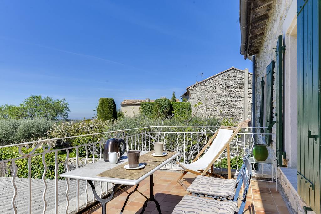 Terrasse privée Picholine
