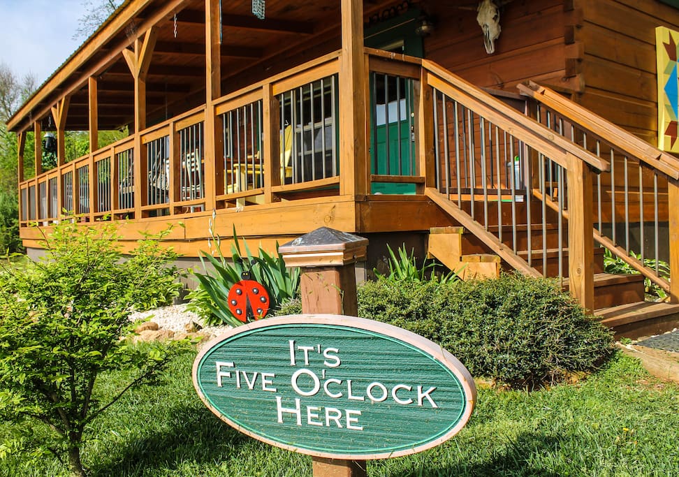 Its Five O'clock Here, HOT TUB, waterfront,BRPW - Cabins ...
