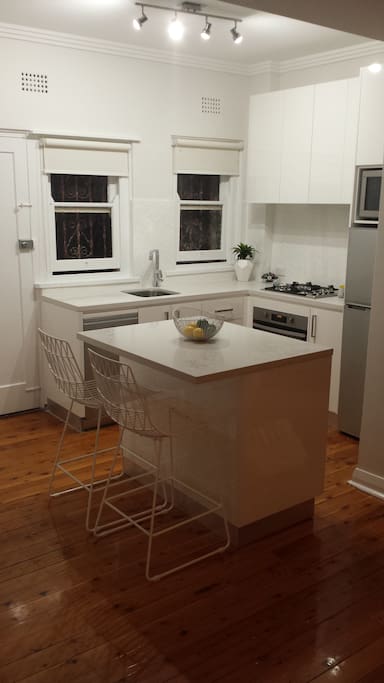 Brand new fully equipped kitchen, including dishwasher