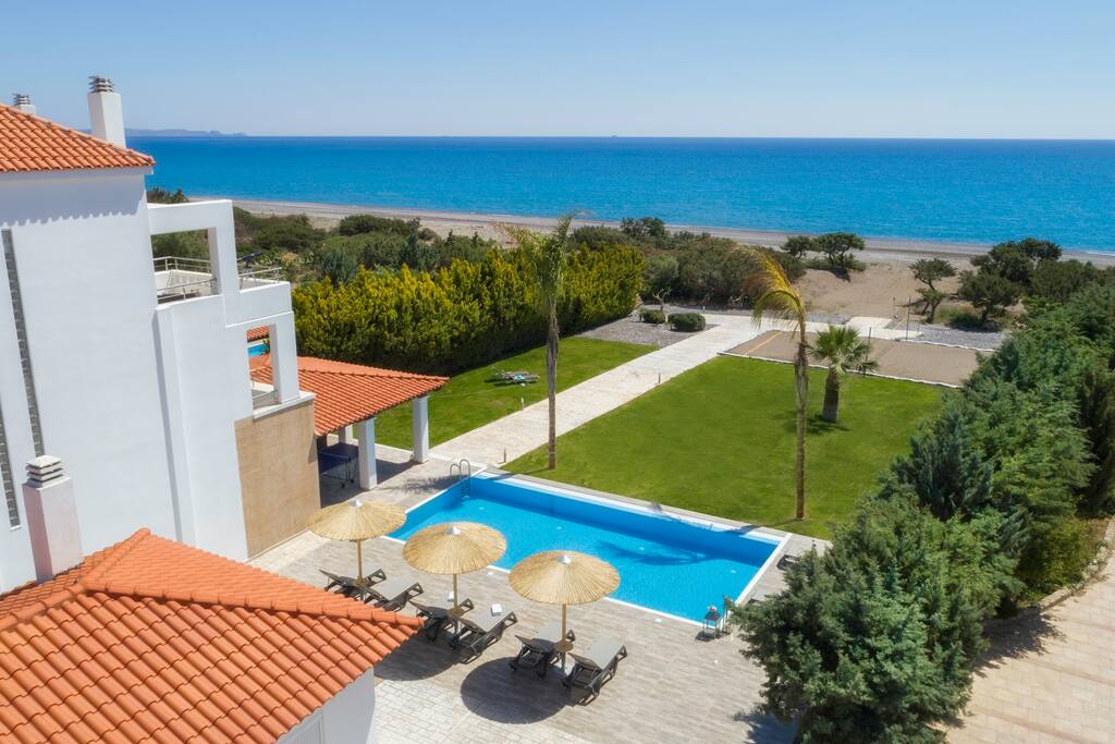 Rhodes Gennadi Villa Sleeps 9