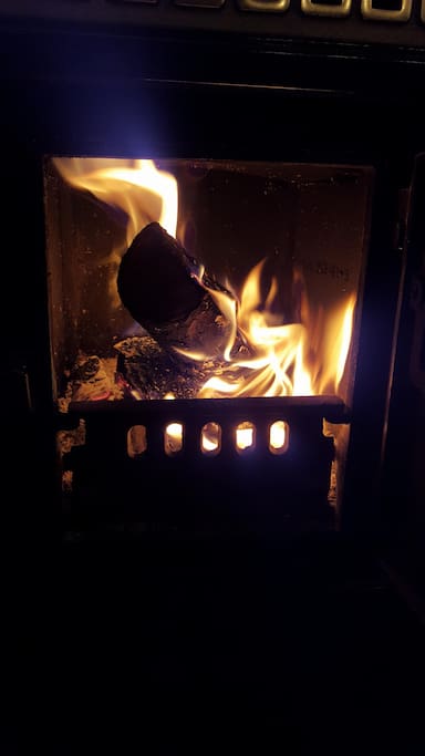 Enjoy the fireplace during the winter, or enjoy the sun at the balcony in the summer.