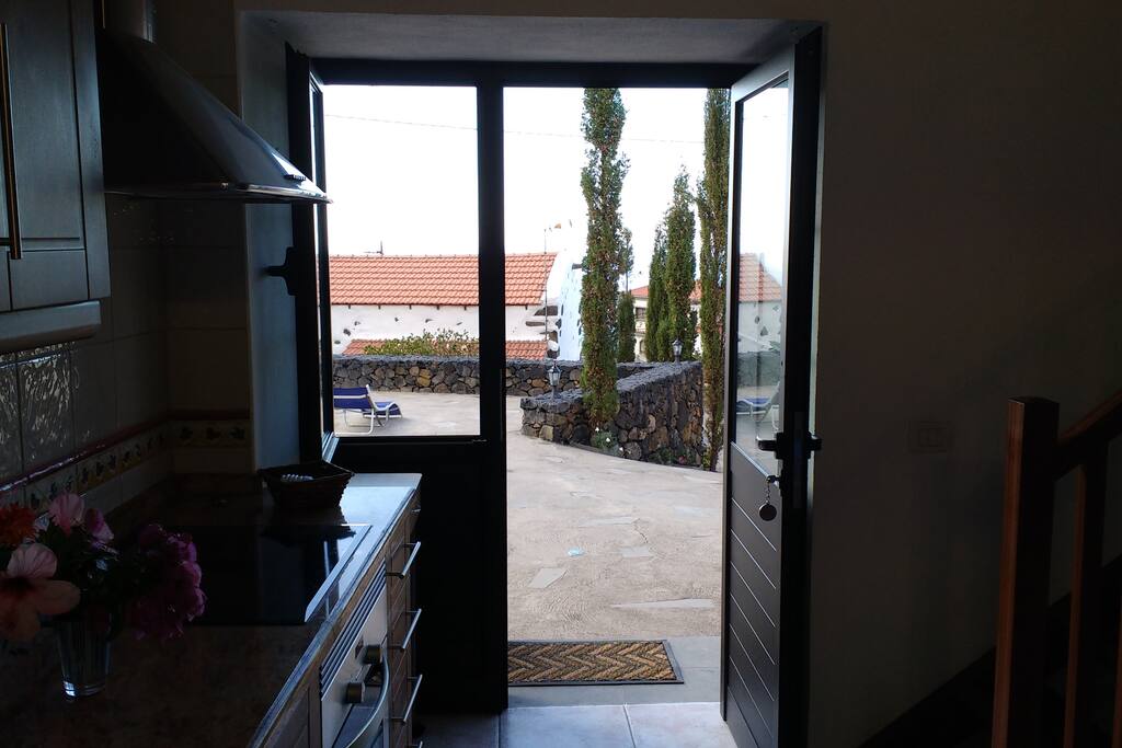 Entrada de la casa