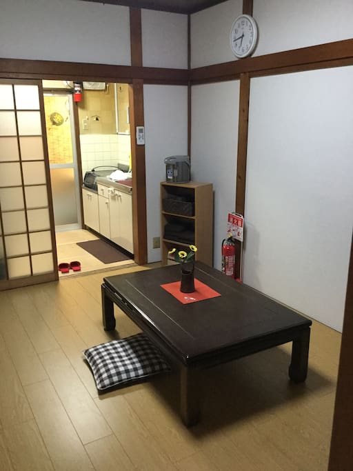 living
modern japanese room(Floor heating)