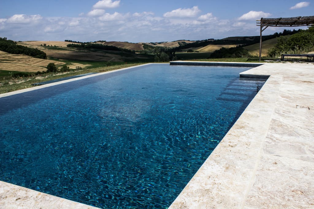 Infinity swimming pool