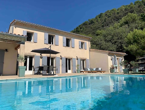 Villa Ségur between Dentelles and Ventoux